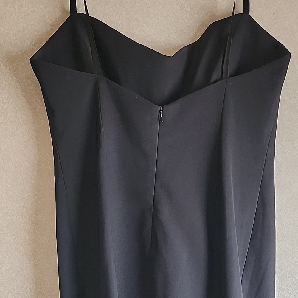 Laundry By Shelli Segal Black Camisole with Floral Embroidery - Picture 6 of 7